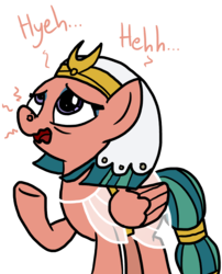 Size: 2856x3540 | Tagged: safe, artist:anyponedrawn, somnambula, pegasus, pony, g4, clothes, dress, female, high res, mare, nostril flare, nostrils, pre sneeze, see-through, simple background, sneezing, solo, transparent background