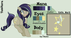 Size: 1378x737 | Tagged: safe, artist:ipandacakes, oc, oc only, oc:tessitura, earth pony, pony, g4, my little pony: the movie, female, magical lesbian spawn, mare, offspring, one eye closed, parent:coloratura, parent:songbird serenade, solo, wink
