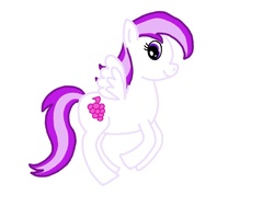 Size: 1024x768 | Tagged: safe, artist:jeanettesimon116, sugar grape, pegasus, pony, g4, female, mare, solo