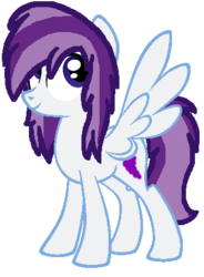 Size: 318x432 | Tagged: safe, artist:magzthealicorn, sugar grape, pony, g4, cute, grapedorable, simple background, solo, transparent background