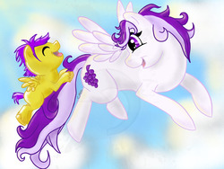 Size: 1200x900 | Tagged: safe, artist:sapphire4486, goldengrape, sir colton vines iii, sugar grape, pony, g4, brother and sister, duo, female, male