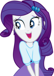 Size: 3000x4211 | Tagged: safe, artist:cloudy glow, rarity, dance magic, equestria girls, equestria girls specials, g4, .ai available, clothes, cute, high res, open mouth, raribetes, simple background, skirt, transparent background, vector