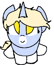 Size: 274x331 | Tagged: safe, artist:nootaz, oc, oc only, oc:nootaz, pony, unicorn, :p, animated, blinking, c:, cute, eyes closed, female, floppy ears, freckles, head tilt, looking at you, looking up, looking up at you, nootabetes, nootaz is trying to murder us, ocbetes, silly, simple background, sitting, smiling, solo, tongue out, transparent background