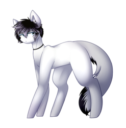 Size: 1770x1795 | Tagged: safe, artist:despotshy, oc, oc only, oc:hyungsik, earth pony, pony, augmented tail, male, simple background, solo, stallion, transparent background