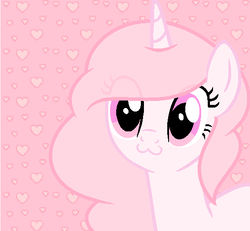 Size: 568x524 | Tagged: safe, artist:cutiesparkle, oc, oc only, oc:pinkster, pony, unicorn, :3, female, mare, solo