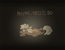 Size: 500x382 | Tagged: safe, artist:gaiascope, oc, oc only, oc:forty winks, earth pony, pony, animated, dark, emaciated, ribs, skinny, solo, spine, thin, tired
