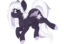 Size: 3000x2048 | Tagged: safe, artist:cinnamontee, oc, oc only, oc:bianna, pegasus, pony, colored wings, female, high res, mare, multicolored wings, simple background, solo, transparent background