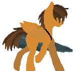 Size: 149x142 | Tagged: safe, artist:jerryvhern, oc, oc only, oc:paper study, pegasus, pony, animated, musical instrument, pixel art, simple background, solo, transparent background, violin, walking