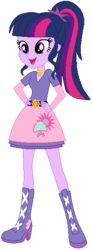 Size: 213x577 | Tagged: safe, artist:ra1nb0wk1tty, sci-twi, twilight sparkle, equestria girls, g4, boots, clothes, clothes swap, female, high heel boots, shoes, simple background, skirt, solo, white background
