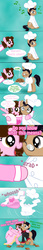 Size: 1236x7177 | Tagged: safe, artist:shinta-girl, oc, oc only, oc:brain teaser, oc:shinta pony, ask, comic, couple, tumblr