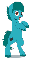 Size: 910x1671 | Tagged: safe, artist:nolycs, oc, oc only, oc:doodle mark, pony, bipedal, simple background, solo, transparent background