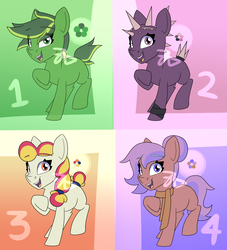 Size: 3634x4000 | Tagged: safe, artist:partypievt, oc, oc only, adoptable, auction, base used, female, looking at you, mare, open mouth, palette, simple background, smiling, solo, tongue out