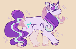 Size: 1360x879 | Tagged: safe, artist:beanieprince, starlight glimmer, pony, unicorn, g4, female, fluffy, solo