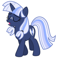 Size: 6674x6561 | Tagged: safe, artist:estories, oc, oc only, oc:silverlay, original species, umbra pony, g4, absurd resolution, simple background, solo, transparent background, vector