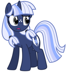 Size: 5960x6373 | Tagged: safe, artist:estories, oc, oc only, oc:silverlay, original species, umbra pony, g4, absurd resolution, simple background, solo, transparent background, vector