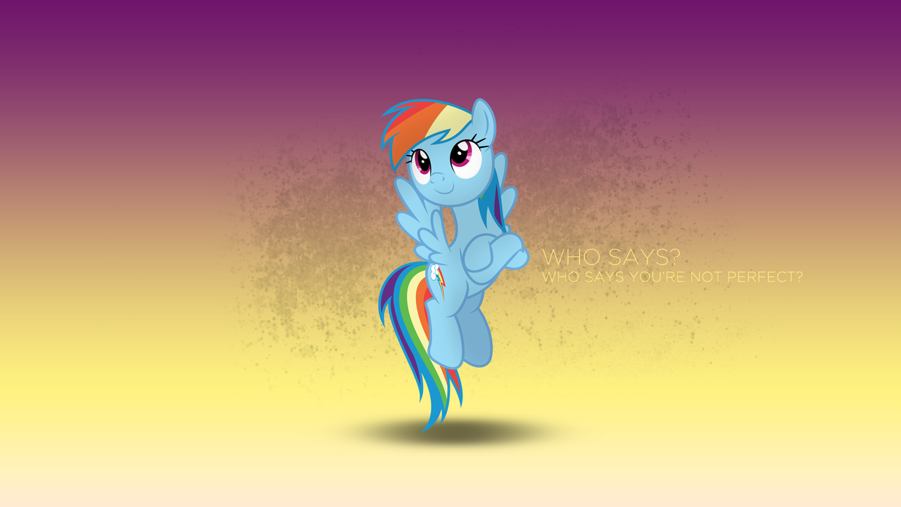 Safe Artist Dashiesparkle Artist Penguinsn Fan Rainbow Dash Pony Female Selena