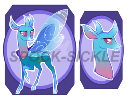 Size: 1600x1261 | Tagged: safe, artist:spock-sickle, oc, oc only, changedling, changeling, solo