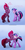 Size: 2000x4000 | Tagged: safe, artist:mercurial64, fizzlepop berrytwist, tempest shadow, twilight sparkle, alicorn, pony, unicorn, g4, my little pony: the movie, 2 panel comic, adult blank flank, blank flank, blank flank tempest, blue background, blushing, broken horn, cheek kiss, chest fluff, comic, cute, duo, ear fluff, eye scar, female, fixed horn, gradient background, horn, kissing, leg fluff, lesbian, mare, scar, scrunchy face, ship:tempestlight, shipping, simple background, so awesome, surprise kiss, tempest gets her horn back, tempest now has a true horn, tempestbetes, twilight sparkle (alicorn)