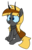 Size: 840x1329 | Tagged: safe, artist:wafflecakes, oc, oc only, oc:hexferry, mothpony, original species, pony, chest fluff, colored pupils, cute, female, mare, ocbetes, simple background, sitting, smiling, solo, transparent background