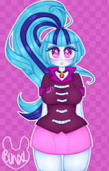 Size: 1944x3064 | Tagged: safe, artist:bunxl, sonata dusk, equestria girls, g4, cute, female, looking at you, solo, sonatabetes, starry eyes, wingding eyes