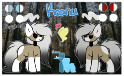 Size: 6500x4000 | Tagged: safe, artist:umiimou, oc, oc only, oc:keanu, earth pony, pony, absurd resolution, female, mare, reference sheet, solo