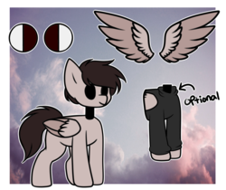 Size: 4603x3867 | Tagged: safe, artist:umiimou, oc, oc only, oc:jack, pegasus, pony, absurd resolution, chibi, male, reference sheet, solo, stallion