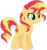 Size: 1024x1087 | Tagged: dead source, safe, artist:ra1nb0wk1tty, sunset shimmer, pony, unicorn, g4, backwards cutie mark, female, mare, simple background, solo, transparent background