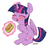 Size: 1005x984 | Tagged: safe, artist:sion, twilight sparkle, alicorn, pony, g4, blushing, burger, cute, eating, eyes closed, female, food, glowing horn, hay burger, horn, ketchup, magic, mare, sauce, simple background, sitting, solo, telekinesis, that pony sure does love burgers, twilight burgkle, twilight sparkle (alicorn), white background