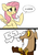 Size: 700x1000 | Tagged: safe, artist:dilandau203, discord, fluttershy, draconequus, pegasus, pony, g4, comic, dialogue, female, korean, mare, simple background, smiling, speech bubble, translated in the comments, white background