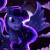 Size: 640x636 | Tagged: safe, artist:equum_amici, artist:starblaze25, princess luna, alicorn, pony, g4, absurd file size, absurd gif size, animated, blinking, cinemagraph, cloud, cute, female, gif, grin, lidded eyes, looking at you, lunabetes, mare, moon, night, open mouth, sky, smiling, solo, spread wings, stars, wings
