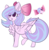 Size: 2664x2698 | Tagged: safe, artist:ohsushime, oc, oc only, oc:elizabeth, pegasus, pony, bow, female, hair bow, high res, mare, simple background, solo, transparent background