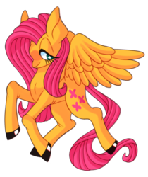 Size: 825x984 | Tagged: safe, artist:luckycatcore, artist:skypon6, fluttershy, g4, female, no more ponies at source, simple background, solo, transparent background