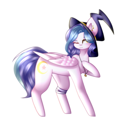 Size: 1481x1447 | Tagged: safe, artist:despotshy, oc, oc only, oc:shylu, pegasus, pony, female, hat, mare, simple background, solo, transparent background, witch, witch hat