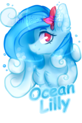 Size: 1500x2250 | Tagged: safe, artist:danbaishi, oc, oc only, oc:ocean lilly, bust, female, mare, portrait, simple background, solo, transparent background
