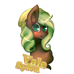 Size: 1500x1500 | Tagged: safe, artist:danbaishi, oc, oc only, oc:vale sylva, bust, female, mare, portrait, simple background, solo, transparent background