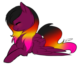 Size: 957x787 | Tagged: safe, artist:doekitty, oc, oc only, oc:moonlight surprise, pegasus, pony, female, mare, simple background, solo, transparent background