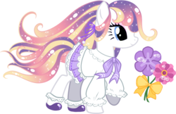 Size: 720x466 | Tagged: safe, artist:kingphantasya, oc, oc only, earth pony, pony, beautiful, clothes, cute, female, mare, pleated skirt, shirt, shoes, skirt, socks, solo, sparkles