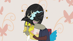 Size: 1280x720 | Tagged: safe, screencap, discord, discordant harmony, g4, beehive hairdo, male, solo