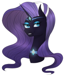 Size: 1246x1471 | Tagged: safe, artist:chaostrical, nightmare rarity, rarity, g4, female, simple background, solo, transparent background