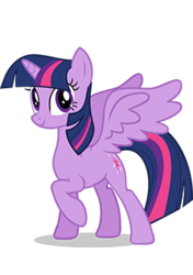 Size: 240x340 | Tagged: safe, twilight sparkle, alicorn, pony, g4, female, solo, twilight sparkle (alicorn)