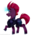 Size: 1600x1755 | Tagged: safe, artist:forestemni, tempest shadow, pony, unicorn, g4, my little pony: the movie, broken horn, female, horn, mare, simple background, solo, sparking horn, transparent background