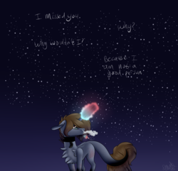 Size: 3508x3380 | Tagged: safe, artist:sweetmelon556, oc, oc only, oc:black feather, pony, unicorn, cigarette, high res, magic, male, night, solo, stallion