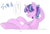 Size: 1730x1176 | Tagged: safe, artist:gyunyu, starlight glimmer, pony, unicorn, g4, evil smile, grin, hooves on the table, japanese, male, rule 63, s5 starlight, simple background, smiling, solo, stellar gleam, translated in the comments, welcome home twilight, white background