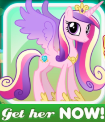 Size: 211x245 | Tagged: safe, gameloft, princess cadance, g4, female, meme, solo, wow! glimmer