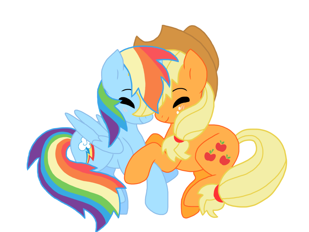 Applejack and rainbow dash. Эпплджек и Радуга. Applejack x Rainbow. Rainbow Dash x Applejack.