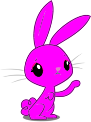 Size: 1024x1371 | Tagged: safe, artist:drypony198, oc, oc only, oc:rosie bunny, rabbit, simple background, transparent background