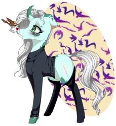 Size: 1385x1509 | Tagged: safe, artist:symphstudio, oc, oc only, oc:essay, bird, pony, sparrow, clothes, curved horn, female, horn, letter, mare, simple background, transparent background