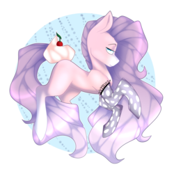 Size: 1024x1024 | Tagged: safe, artist:luciddreamr, oc, oc only, earth pony, pony, clothes, female, looking at you, mare, simple background, smiling, stockings, thigh highs, transparent background