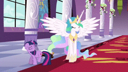 Size: 1280x720 | Tagged: safe, screencap, king sombra, princess celestia, spike, twilight sparkle, alicorn, dragon, pony, unicorn, g4, the crystal empire, animated, arch, bad end, banner, breakdown, canterlot castle, carpet, castle, close-up, confusion, crystal, crystal heart, dark crystal, dark magic, disembodied voice, door, eyes closed, fadeout, failure, fangs, female, fire, flower, grid, magic, mare, nightmare, pain, paper, pillar, roar, shine, silhouette, sitting, slit pupils, sobbing, sound, sphere, stained glass, stairs, stars, surprised, symbolism, the bad guy wins, webm, zoom