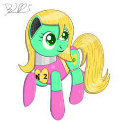 Size: 1656x1700 | Tagged: safe, artist:trackheadtherobopony, oc, oc only, oc:goldheart, pony, robot, robot pony, clothes, cute, leotard, signature, simple background, solo, transparent background